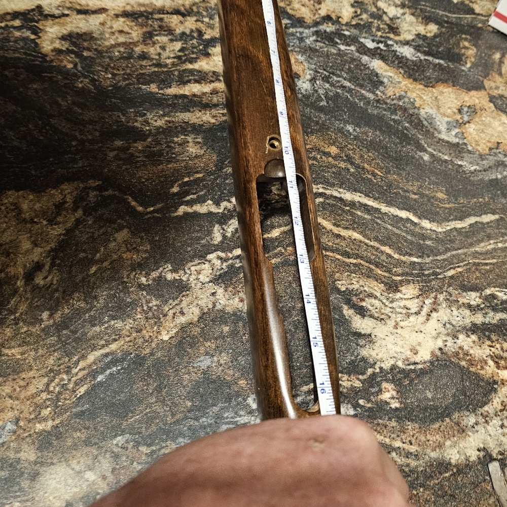 Real wooden rifle gun stock - Picture 4 of 10